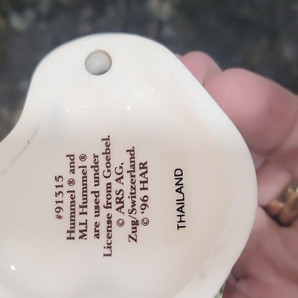 BAVARIAN Village Collection Hawthorne Snow Trees, 827022 Hummel and M L Hummel - Picture 3 of 4